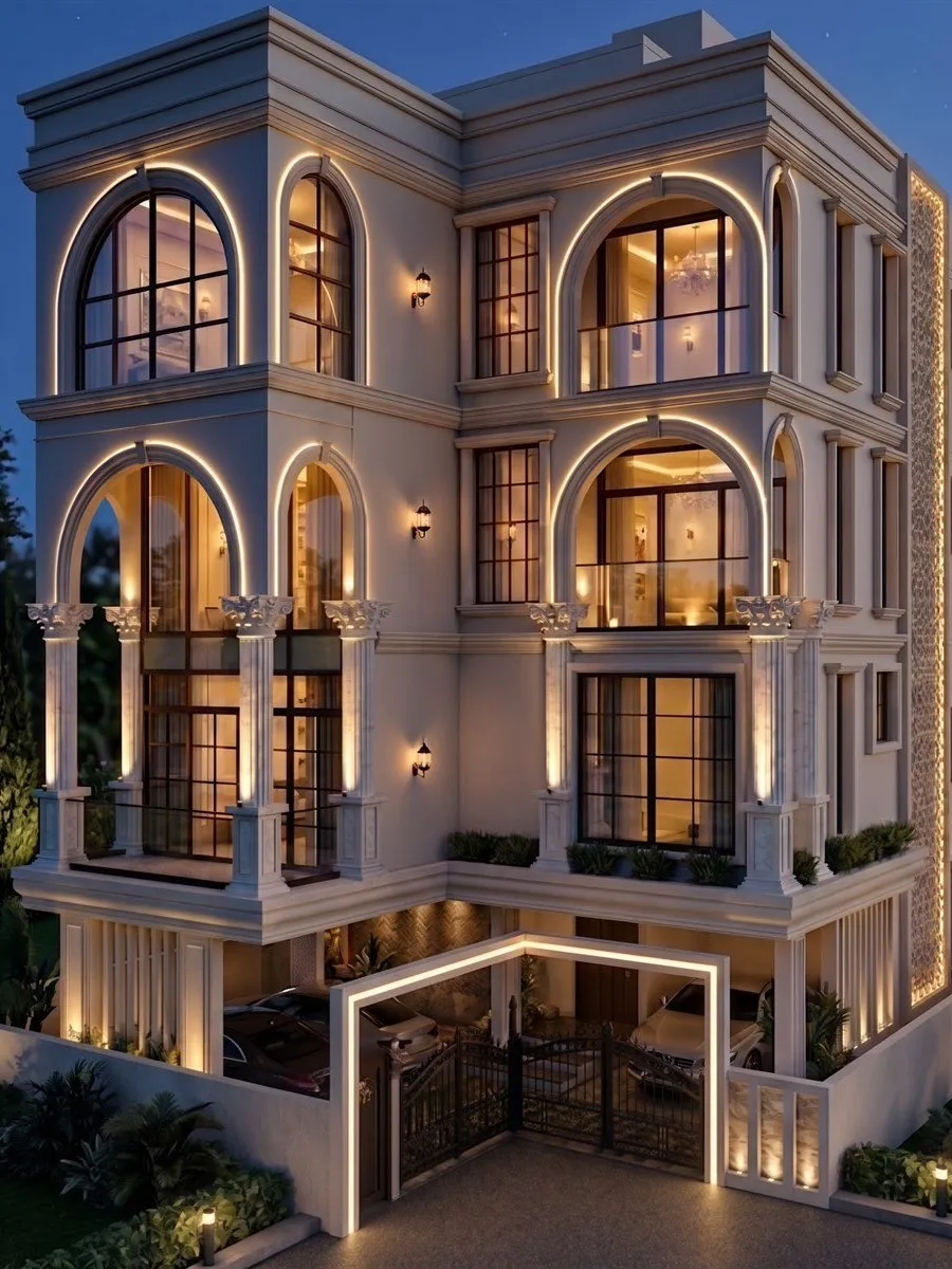 Luxury Bungalow Architectural Design in Godrej Edan Estate Pune