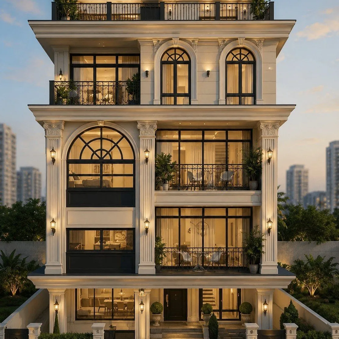Classical Bungalow Architects in Hinjewadi Pune