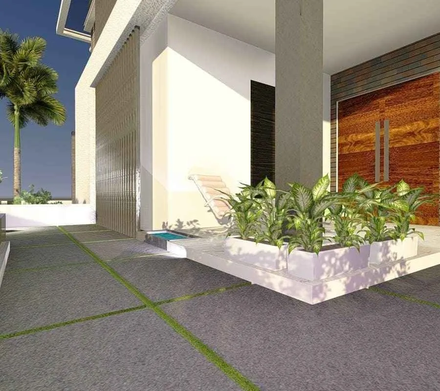 Modern Bungalow Architecture Design in Pune