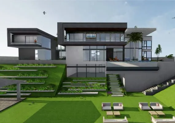 landscape Farm House Architectural Designer in Bhugao Pune