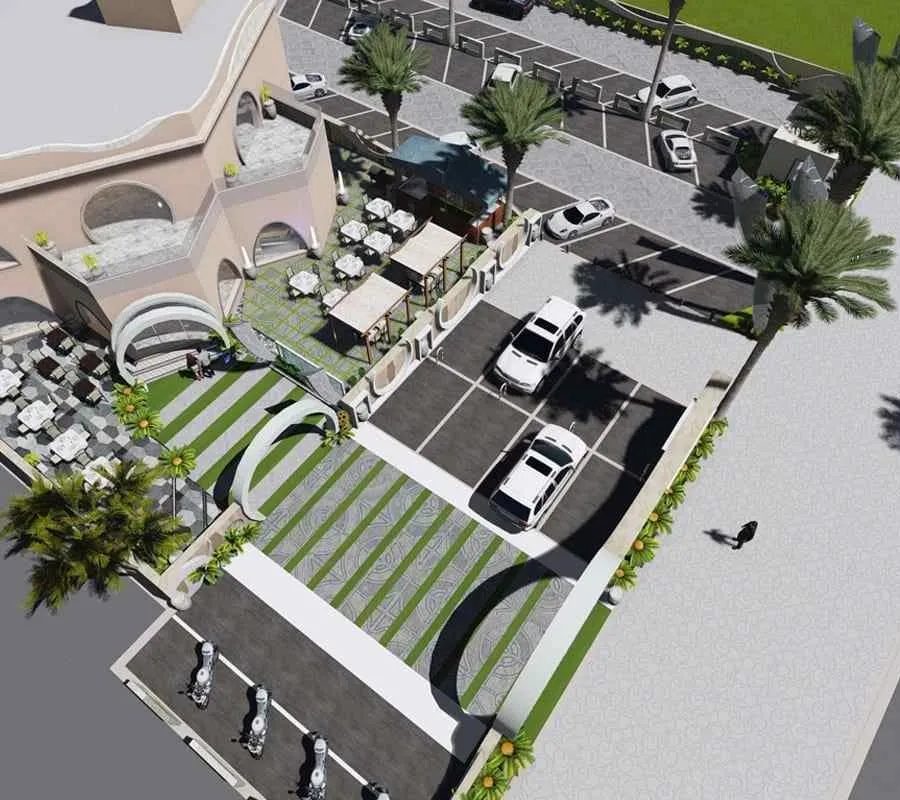 Contemporary Marriage Hall Design in Bhosari Pune