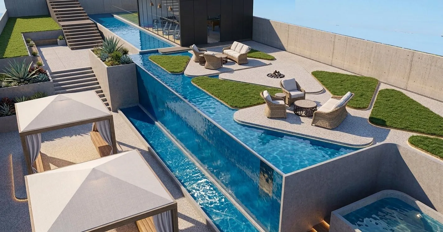 Landscape design by Sovereign Architects, Pune